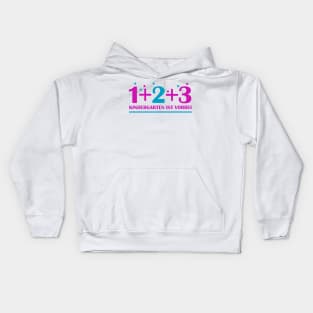 Learn to calculate - back to school Kids Hoodie